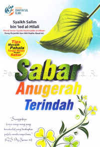 Sabar anugerah terindah