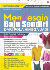 Mendesain baju sendiri dari pola hingga jadi : untuk pemula