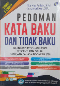 Pedoman Kata Baku dan Tidak Baku