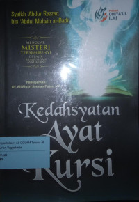 Kedahsyatan Ayat Kursi