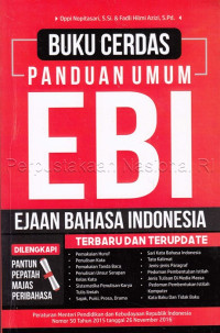 Buku cerdas panduan EBI (ejaan bahasa Indonesia)