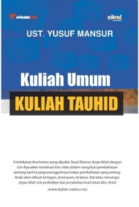 Kuliah Umum : Kuliah Tauhid