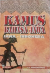 Kamus Bahasa Jawa : Jawa - Indonesia